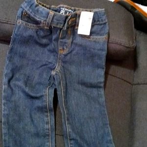 Dark blue straight leg denim jeans baby boy 12-18m